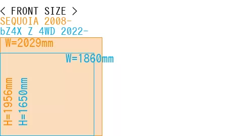 #SEQUOIA 2008- + bZ4X Z 4WD 2022-